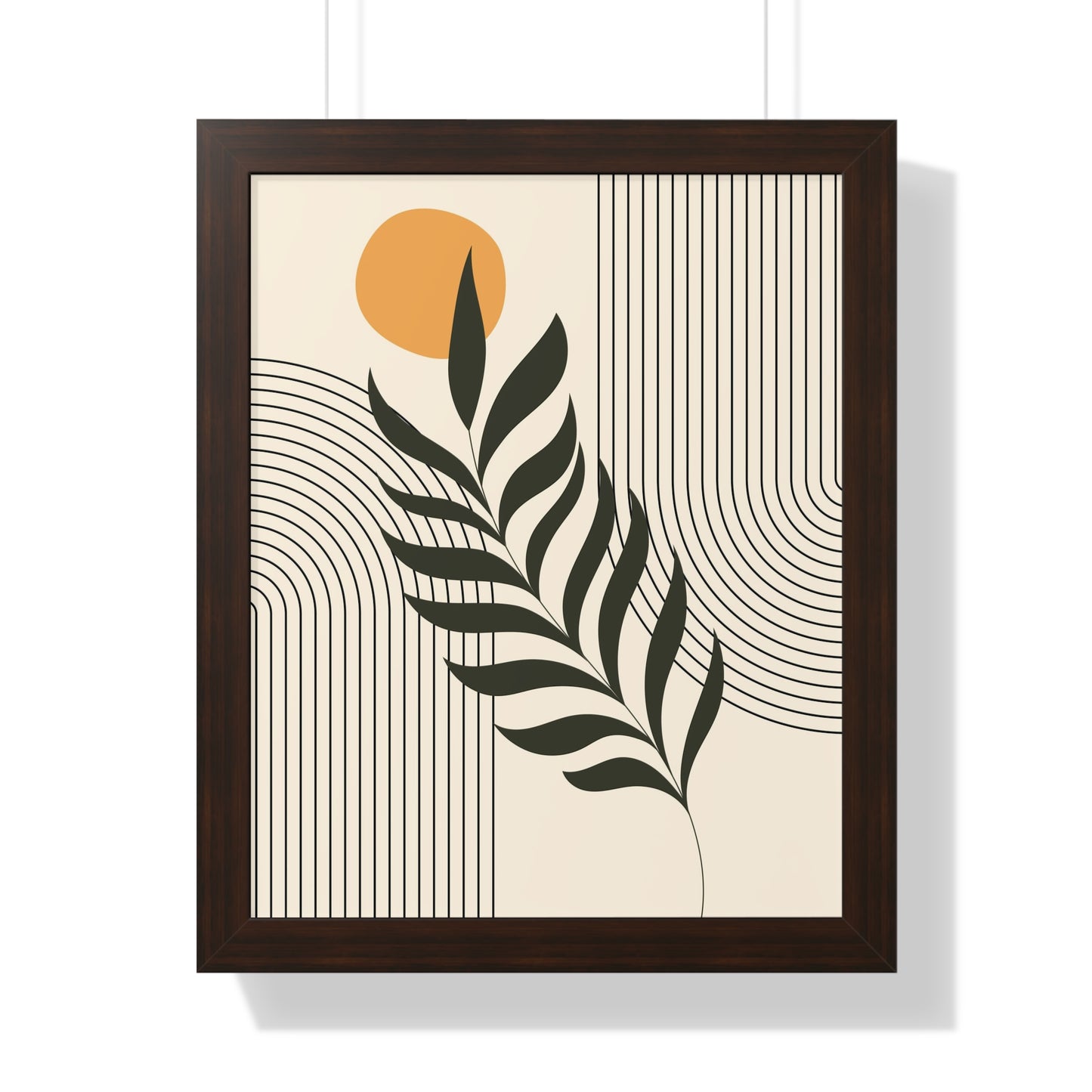 Mid Century Neutral Modern Wall Decor